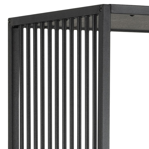 Regał Strington czarny - ACTONA